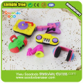 Music Shape Rubber Eraser For Holiday